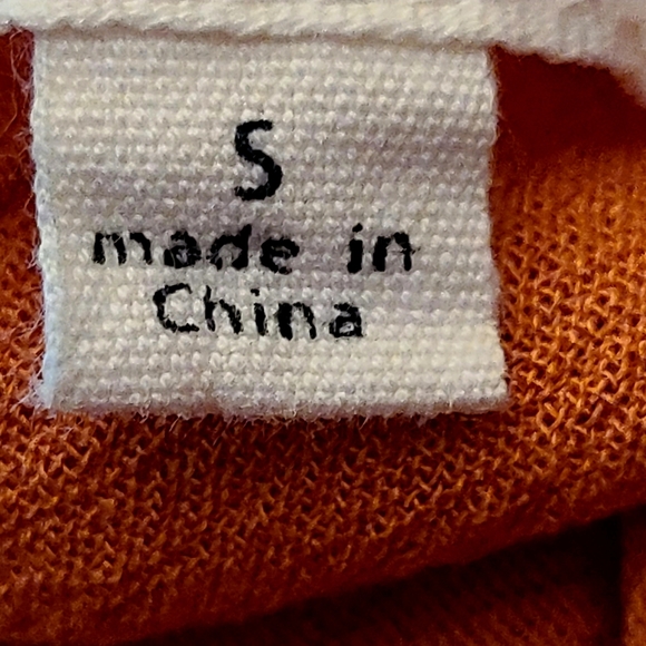 Le Lis size S burnt orange top - Picture 7 of 8